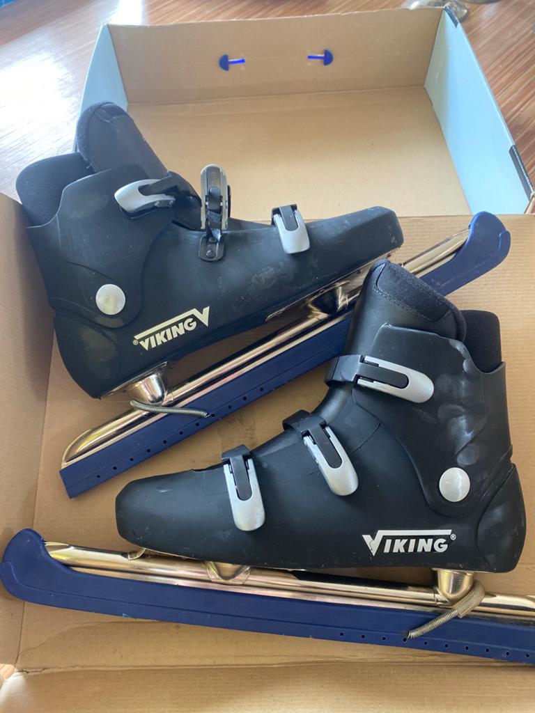Viking Combinoren schaatsen - Maat 43, Sport en Fitness, Schaatsen, Ophalen, Combinoren, Zo goed als nieuw, Viking