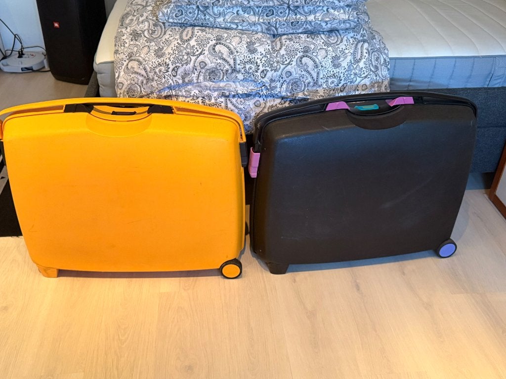 Koffers, Sieraden, Tassen en Uiterlijk, Ophalen, Gebruikt, Hard kunststof, 70 cm of meer