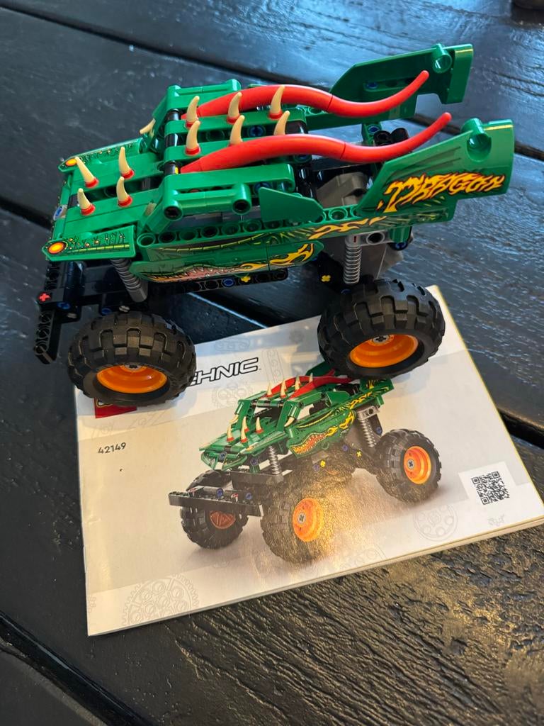 LEGO Technic 42149 Monster Jam Dragon, Ophalen, Zo goed als nieuw, Overige merken
