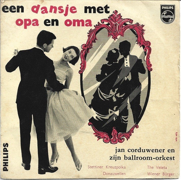 Een dansje met opa en oma" van Jan Corduwener, Gebruikt, Verzenden, 7 inch, EP