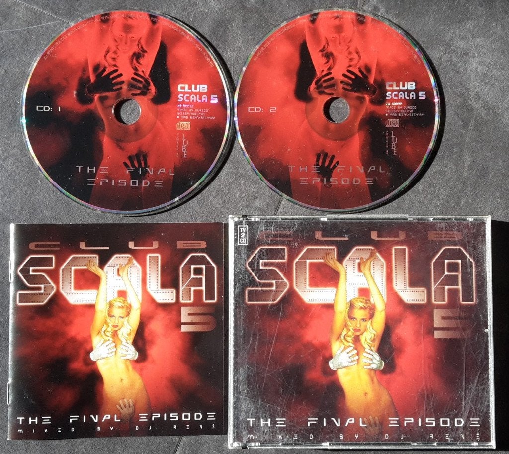 CD - DJ René - Club Scala 5 - The Final Episode - Trance Hou, Ophalen of Verzenden, Zo goed als nieuw