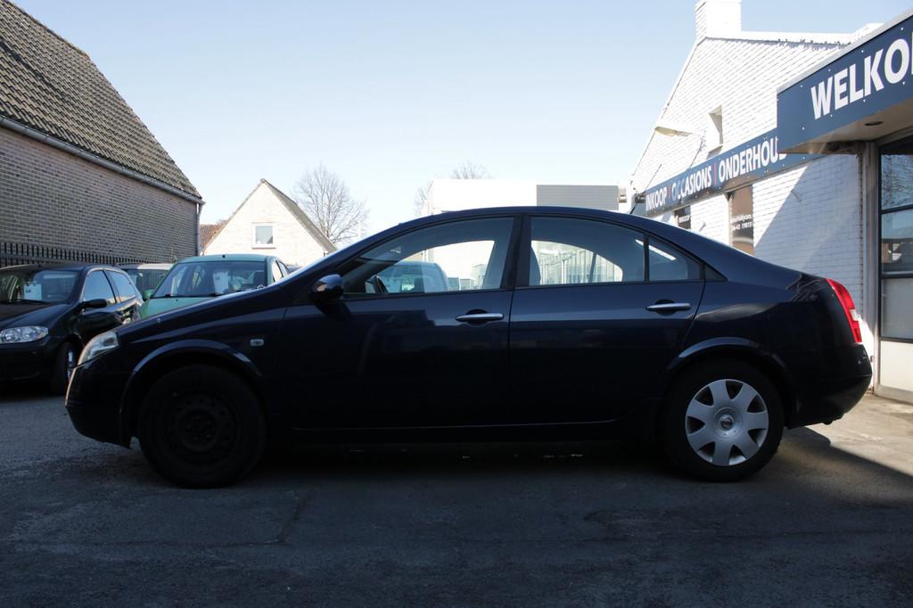 Nissan Primera 2.0 Business Edition Automaat | Airco | Cruis, 1998 cc, Stof, Gebruikt, Zwart