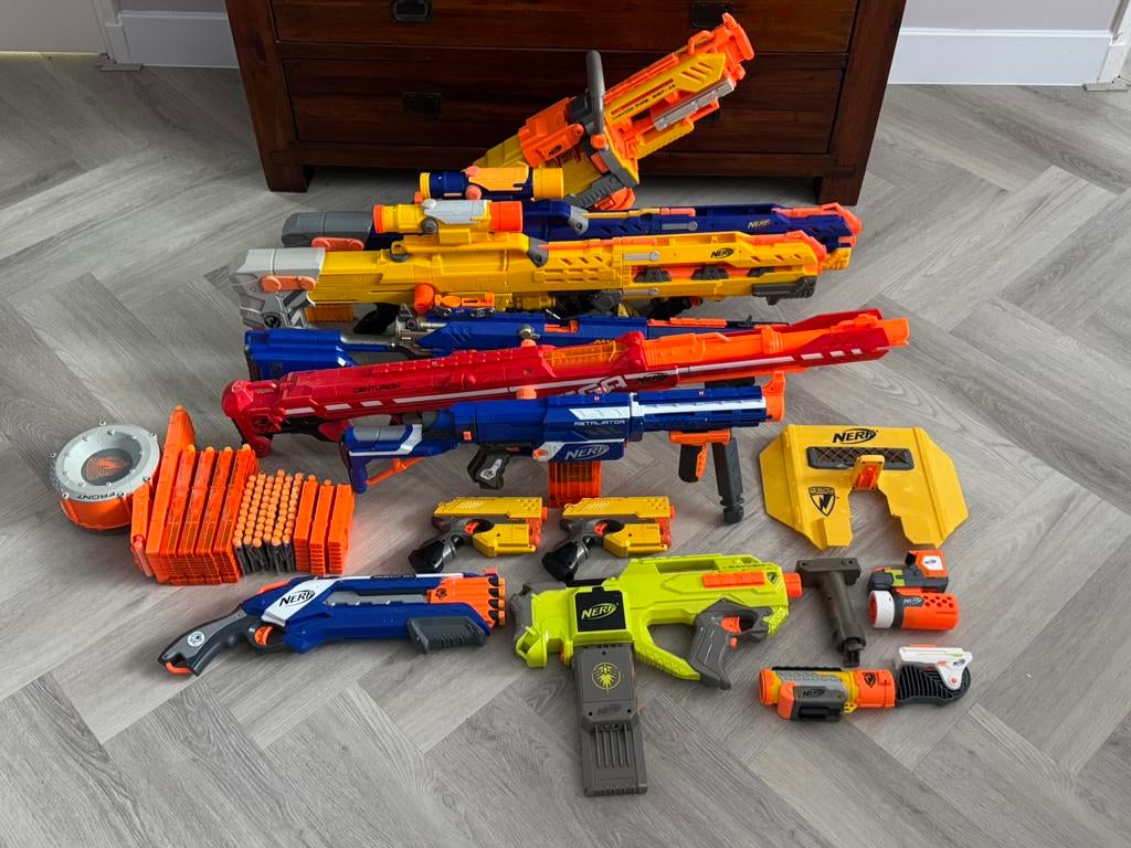 Nerf Collecties, Ophalen of Verzenden, Zo goed als nieuw