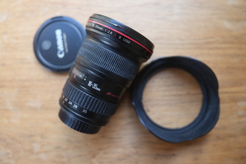 Canon EF 16-35 f2.8 L ii /II /2 - zoomlens, Audio, Tv en Foto, Fotografie | Lenzen en Objectieven, Ophalen of Verzenden, Gebruikt