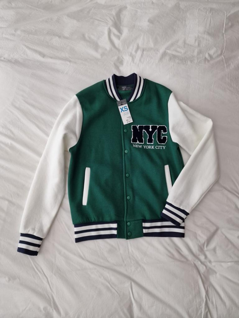 Baseball jack primark, Nieuw, Ophalen of Verzenden, Groen, Maat 46 (S) of kleiner