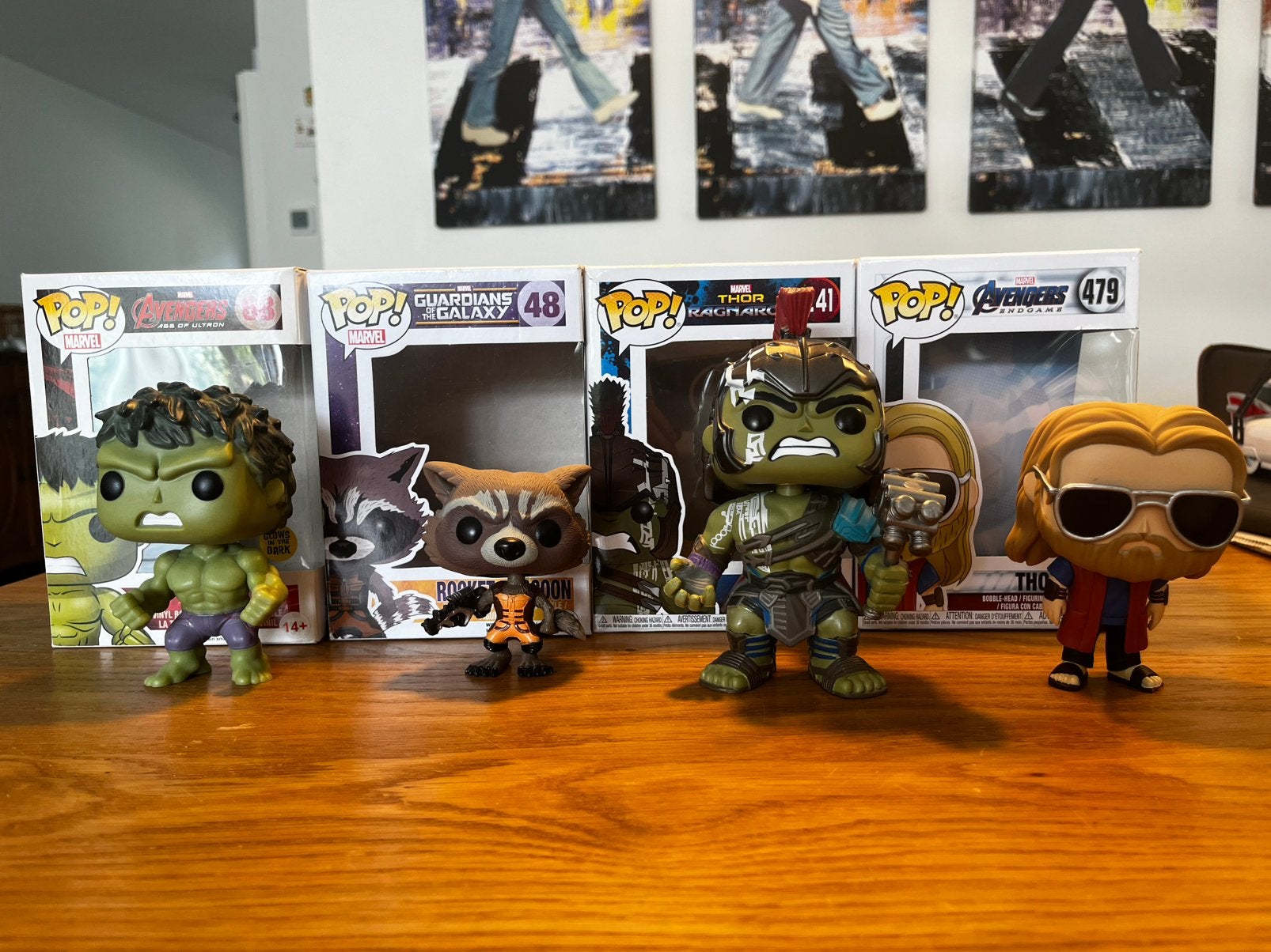 Funko Pop: Marvel. Nr. 48, 68, 241, 479., Ophalen of Verzenden, Zo goed als nieuw
