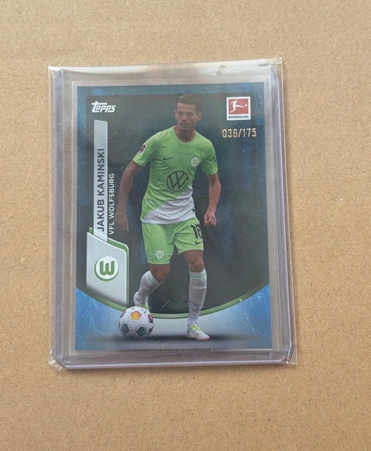 Jakub Kaminski /175, Verzamelen, Ophalen of Verzenden, Zo goed als nieuw, Buitenlandse clubs, Spelerskaart