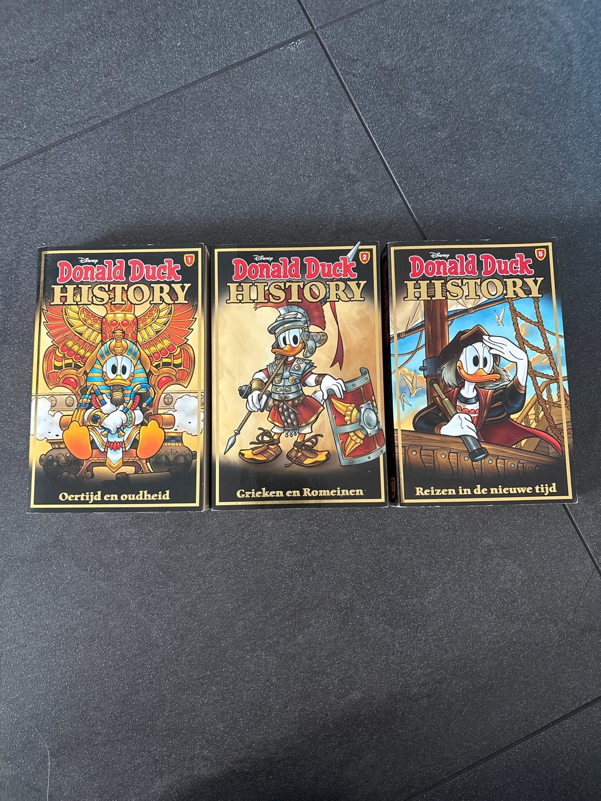 Donald Duck History: Oertijd, Grieken & Romeinen, Reizen, Boeken, Ophalen of Verzenden, 20e eeuw of later, Zo goed als nieuw