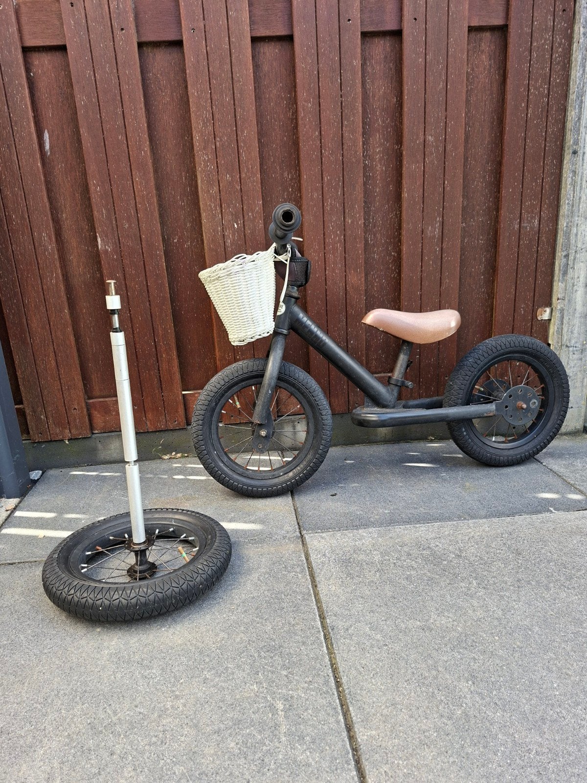 trybike zwart, Ophalen, Gebruikt, Loopfiets