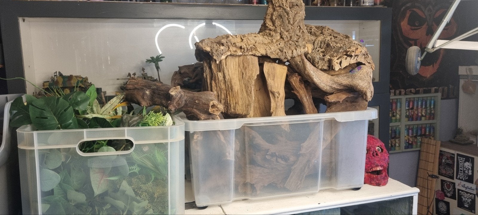 heel veel terrarium benodigdheden, Ophalen of Verzenden