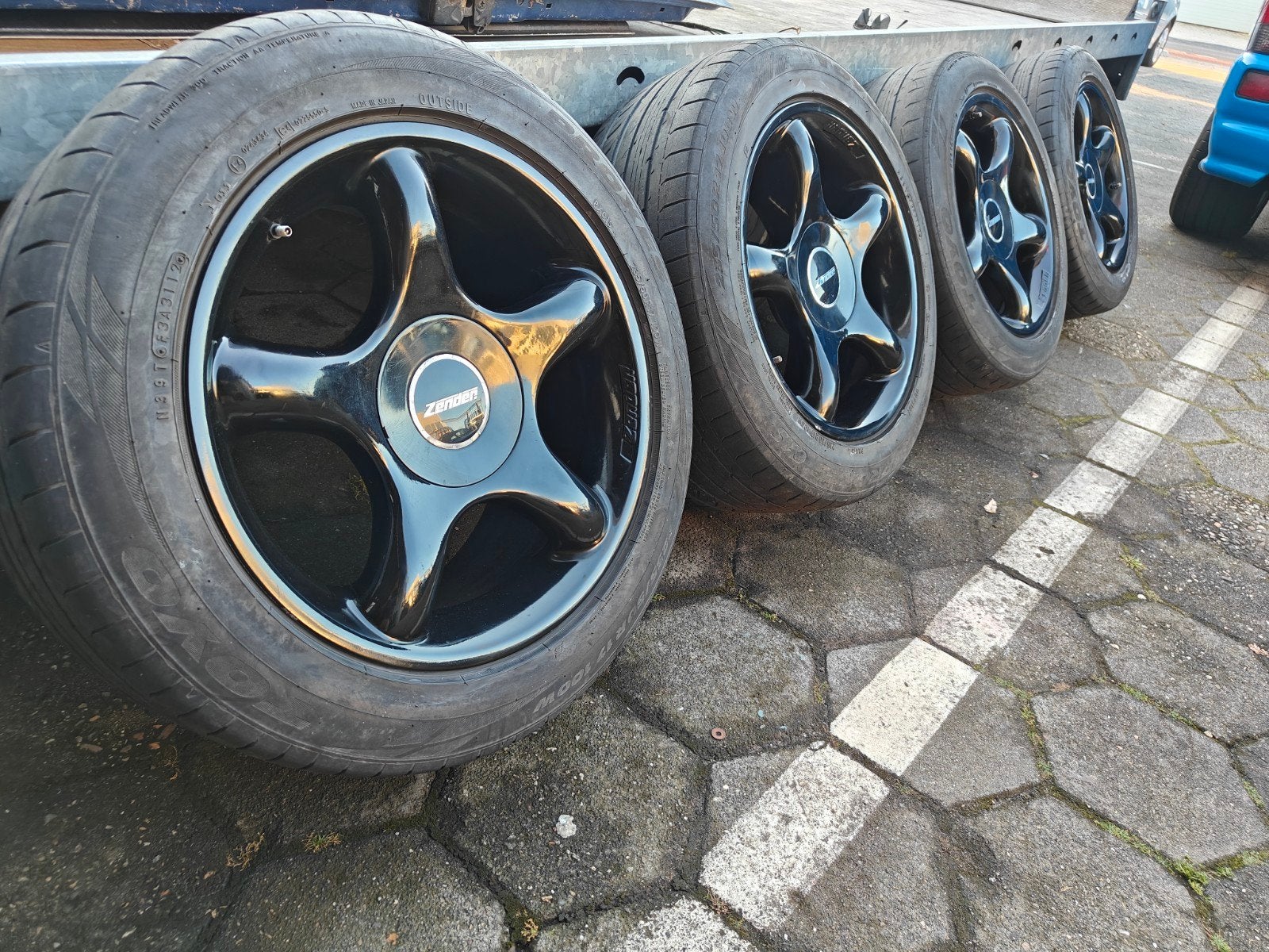ZENDER 5x112 VW T4 VAG 17 inch 90's Tuning, Ophalen