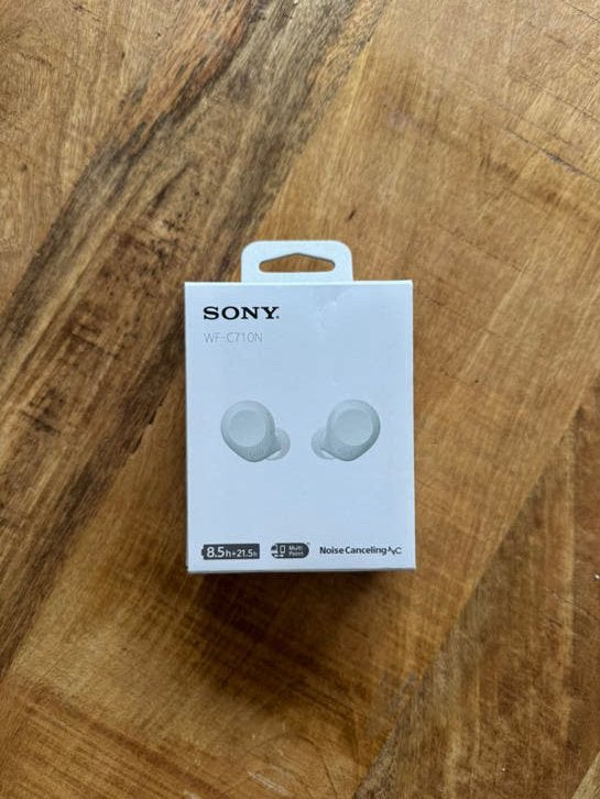 Sony WF-C710N Wit, Ophalen of Verzenden, Zo goed als nieuw, Sony, Draadloos