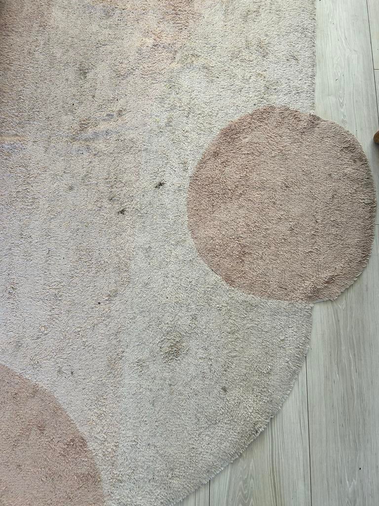Gratis vloerkleed 155x250cm - Ophalen, Ophalen, Gebruikt, Beige, 150 tot 200 cm