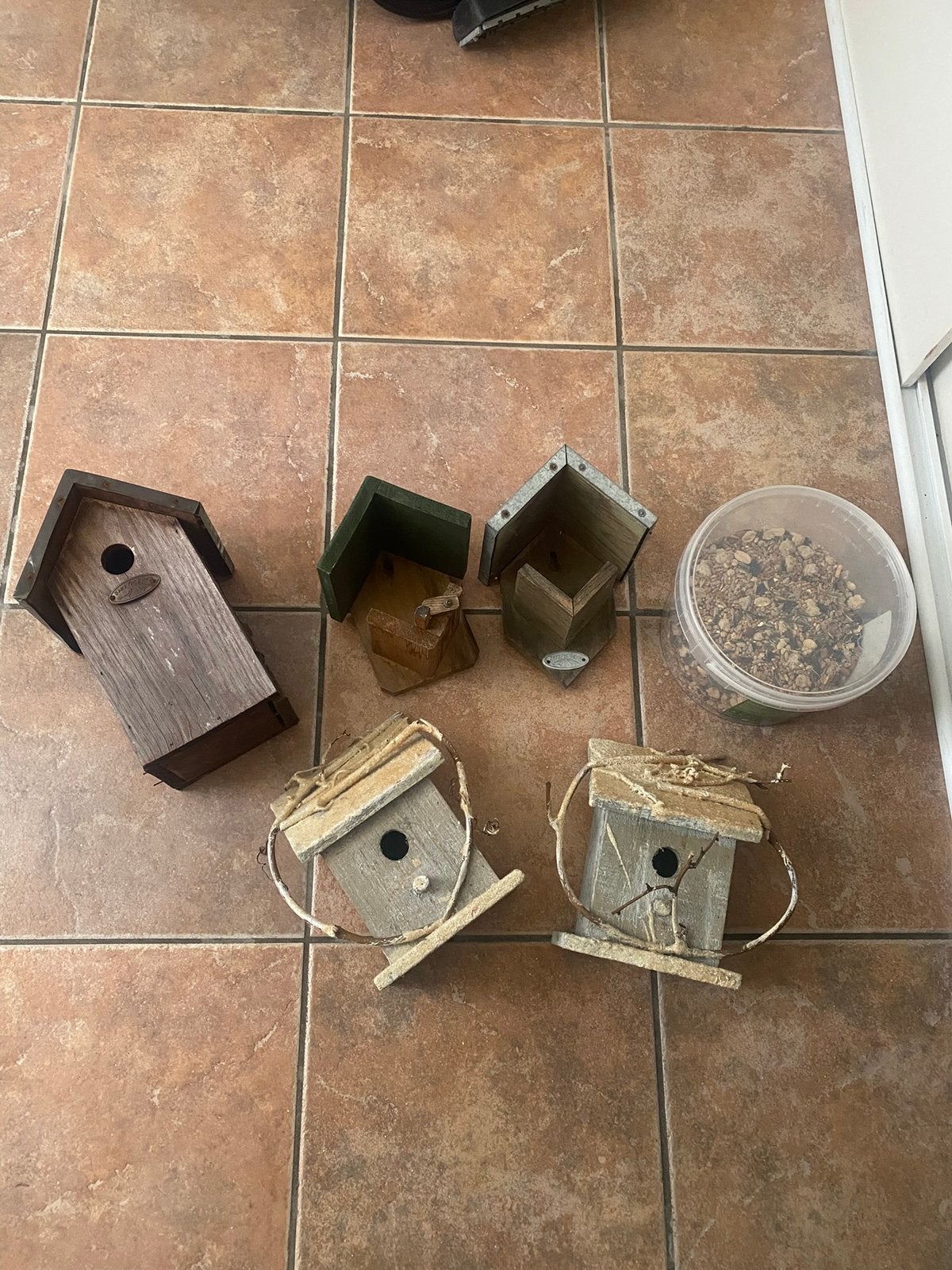 Vogelhuisjes, Tuin en Terras, Ophalen of Verzenden, Zo goed als nieuw
