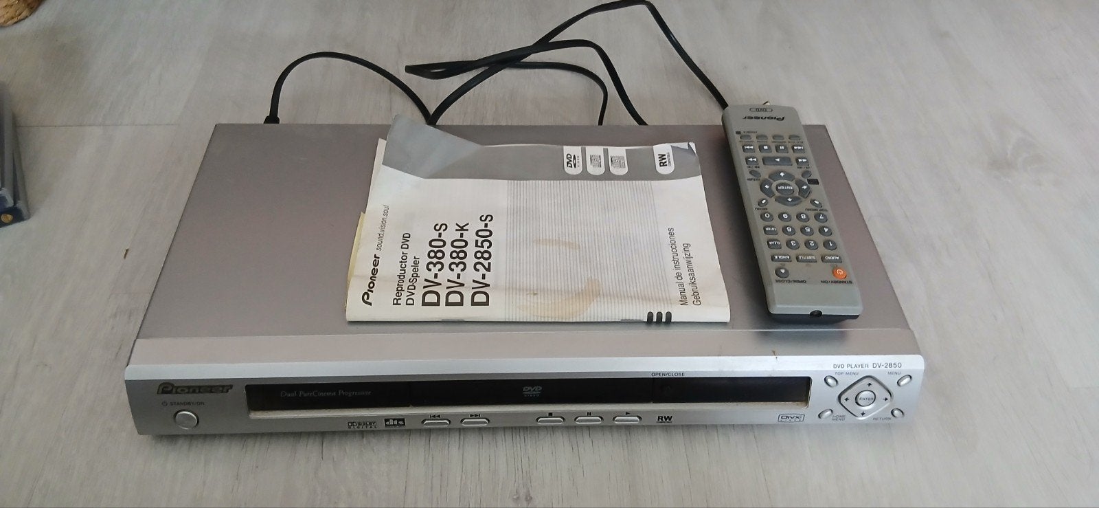 Pioneer DV-2850-S DVD-speler met afstandsbediening, Audio, Tv en Foto, Dvd-spelers, Verzenden, Gebruikt, Dvd-speler, Pioneer
