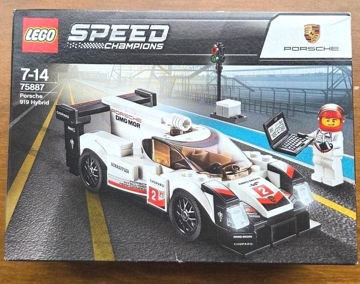 Lego Speed champions 75887 Porsche 919 Hybrid Sealed, Lego, Nieuw, Complete set, Ongeopend/sealed