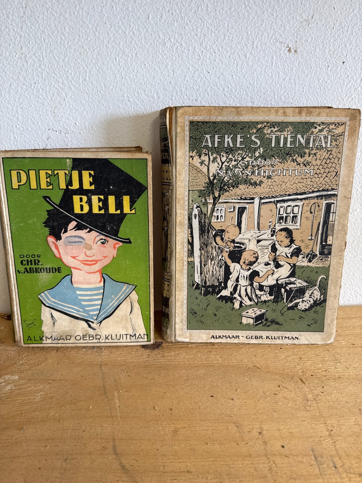 Vintage Kinderboeken Collectie: Pietje Bell, Afke's Tiental, Ophalen of Verzenden, Gelezen, Fictie algemeen