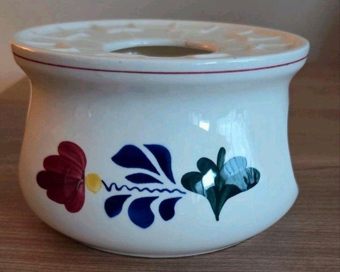 Theepot warmhouder Boerenbond Boch - Klassiek design, Ophalen, Overige typen, Zo goed als nieuw, Steen/keramiek