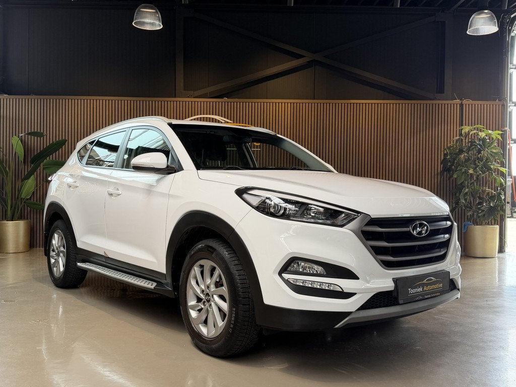 Hyundai Tucson 1.6 GDi Comfort cruise/climate control en nav, Auto's, Hyundai, Bedrijf, Te koop, Tucson, ABS, Achteruitrijcamera