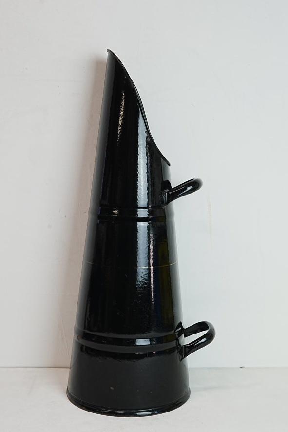 Geëmailleerde kolenkit/ pelletkit paraplubak. 60 cm hoog., Ophalen of Verzenden, Zo goed als nieuw, Overige brandstoffen, Overige soorten