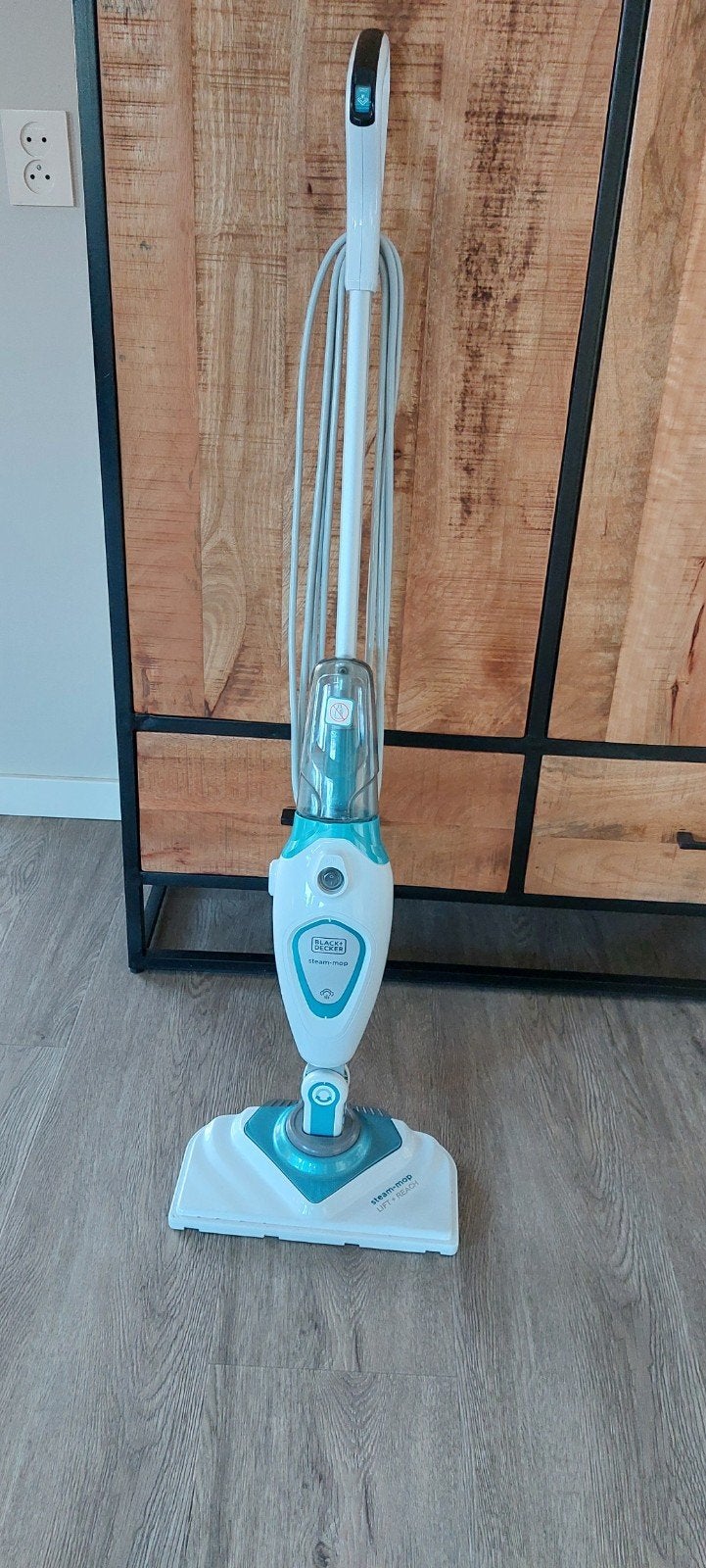 Black+Decker Steam-mop Stoomreiniger - Zo goed als nieuw, Ophalen of Verzenden