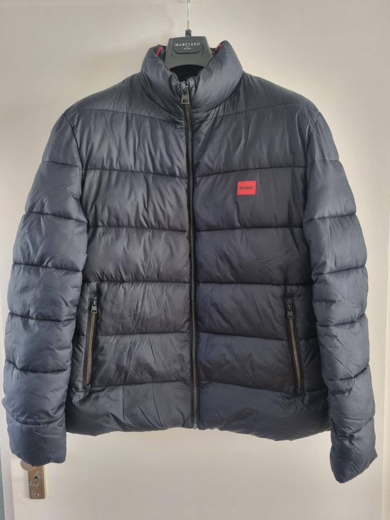 Hugo Boss Tussen/Zomerjas Zwart - Maat XL - bijna nieuw, Kleding | Heren, Ophalen of Verzenden, Zo goed als nieuw, Zwart, Hugo Boss