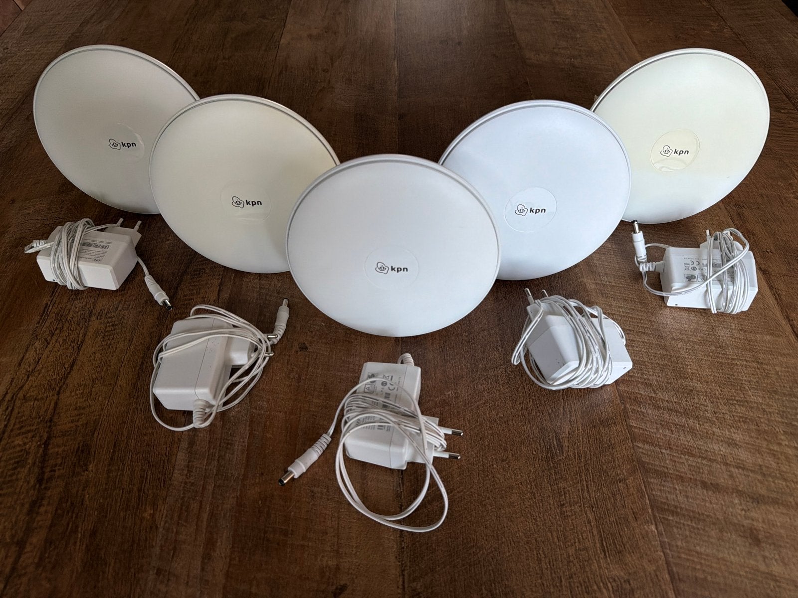 KPN SuperWifi punten (5 stuks) met adapters, Ophalen of Verzenden, Gebruikt, Router