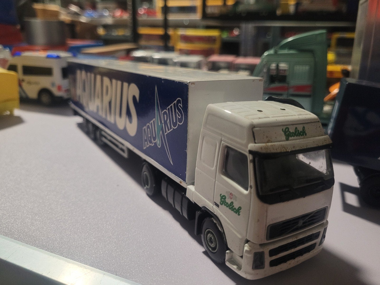 Volvo grolsch oplegger agauruis, Lion, Ophalen of Verzenden, Zo goed als nieuw, Lion