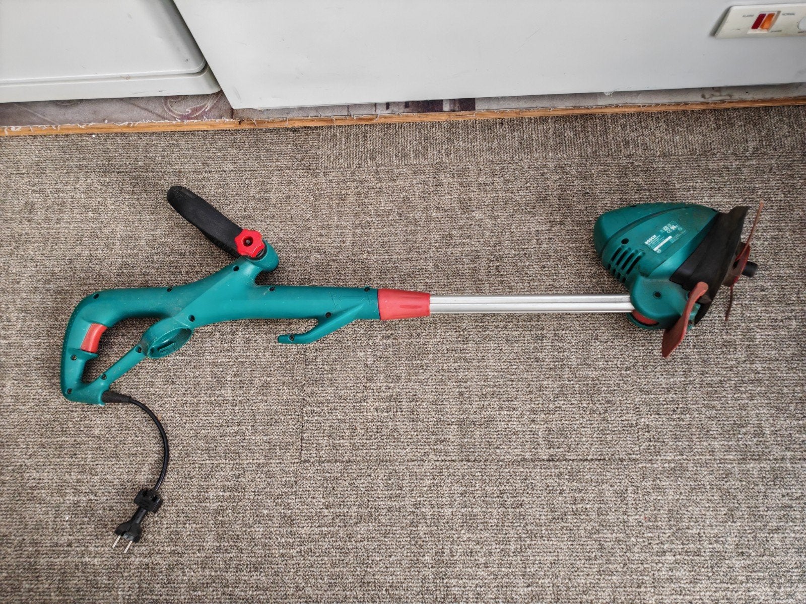 Bosch elektrische grasmaaier - Perfect voor kleine tuinen, Cirkelmaaier, Gebruikt, Elektrische grasmaaier, Minder dan 30 cm