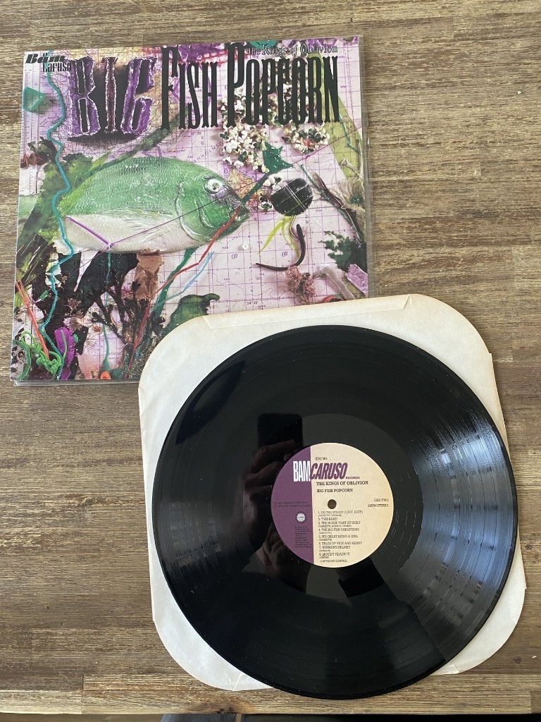 The Kings Of Oblivion – Big Fish Popcorn, Cd's en Dvd's, Vinyl | Rock, Ophalen of Verzenden, Zo goed als nieuw, 12 inch, Alternative Rock