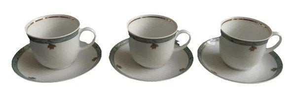 Douwe Egberts Wunsiedel 3x kop en schotel H6xO7cm 150ml, Coolsingel 104, 3011 AG Rotterdam, Netherlands, Overige merken, Verzenden