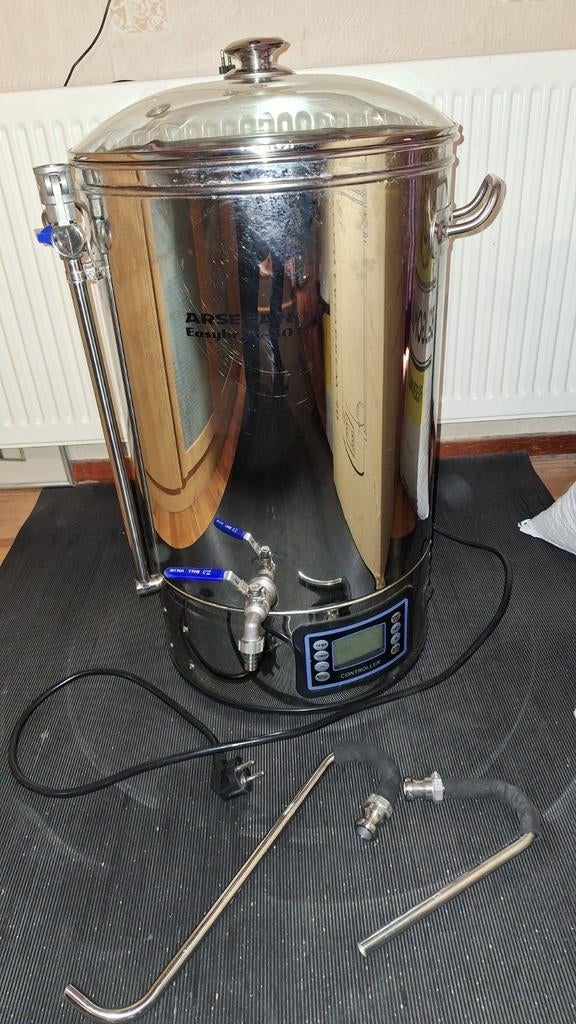 Arsegan EasyBrew-30 bierbrouwketel, Ophalen