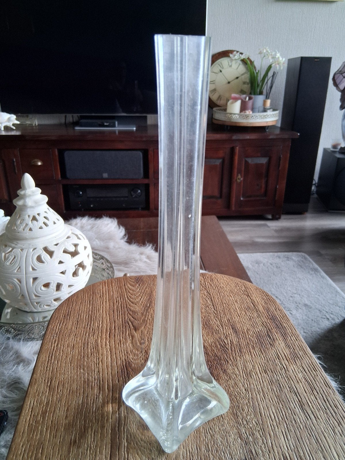 vintage Art Deco solifleur vaas., Ophalen of Verzenden