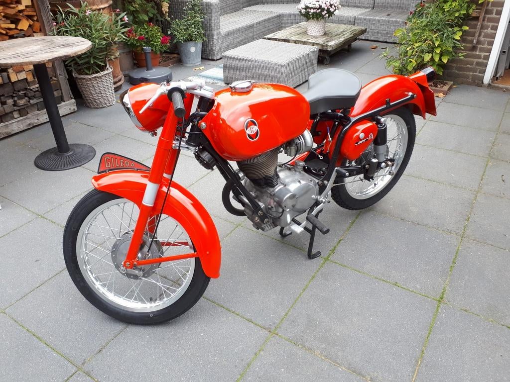 Gilera 124 extra uit 1960 - Klassieke Italiaanse Motorfiets, Motoren