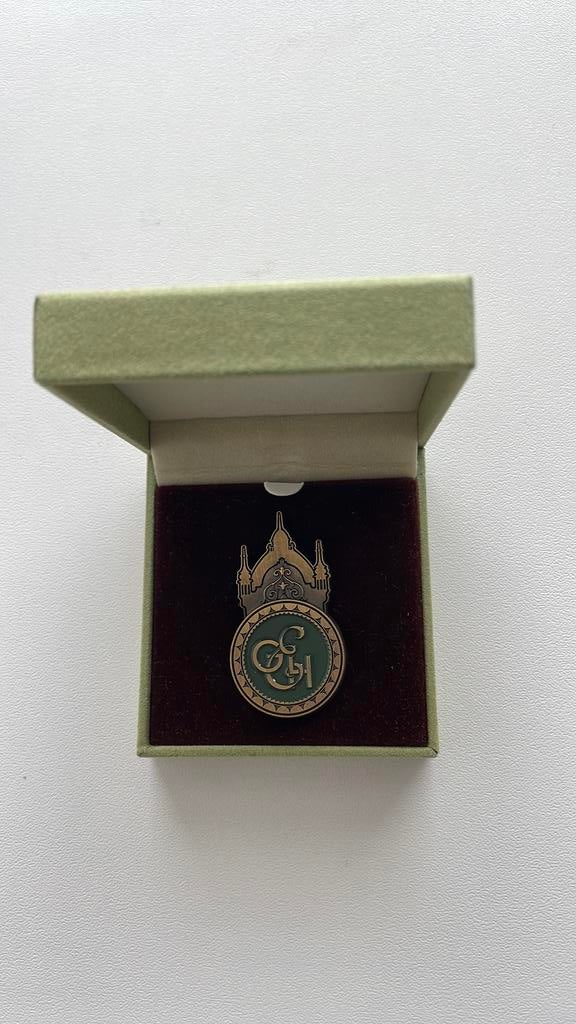 Efteling pin Grand Hotel in luxe doosje EPP 486, Ophalen of Verzenden, Nieuw, Button of Speldje