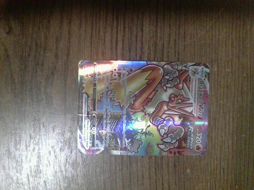 Pokémon Blaziken VMAX (Alternate Art Secret), Ophalen of Verzenden, Gebruikt, Losse kaart, Foil