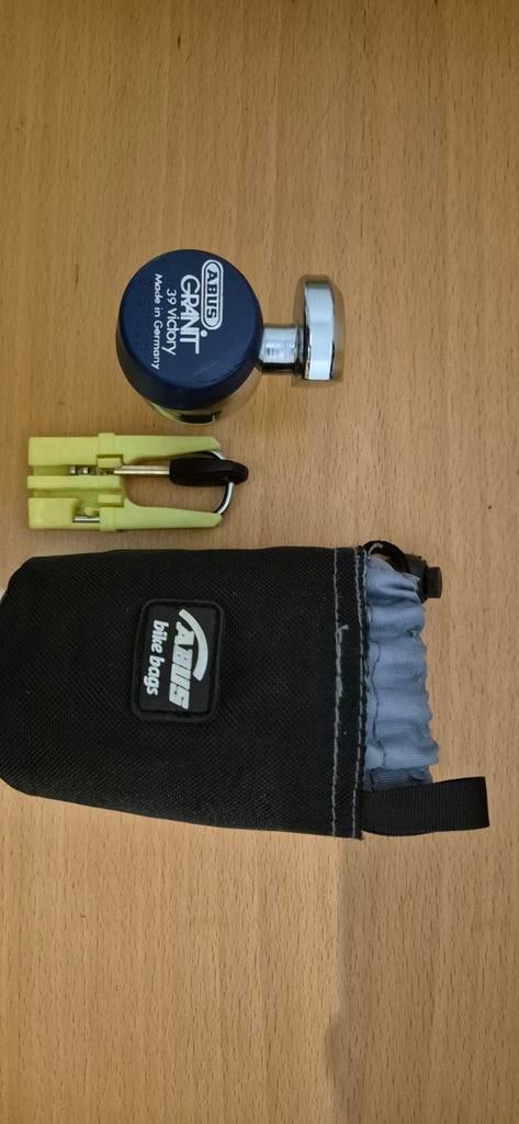 ABUS Granit 39 Victory schijfremslot, Ophalen of Verzenden, Zo goed als nieuw