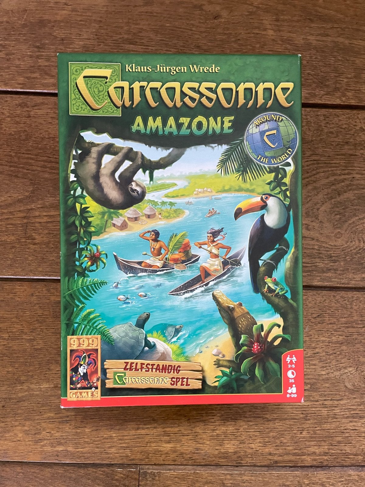 Carcassonne Amazone: Zelfstandig bordspel, Hobby en Vrije tijd, Gezelschapsspellen | Bordspellen, Drie of vier spelers, Ophalen of Verzenden