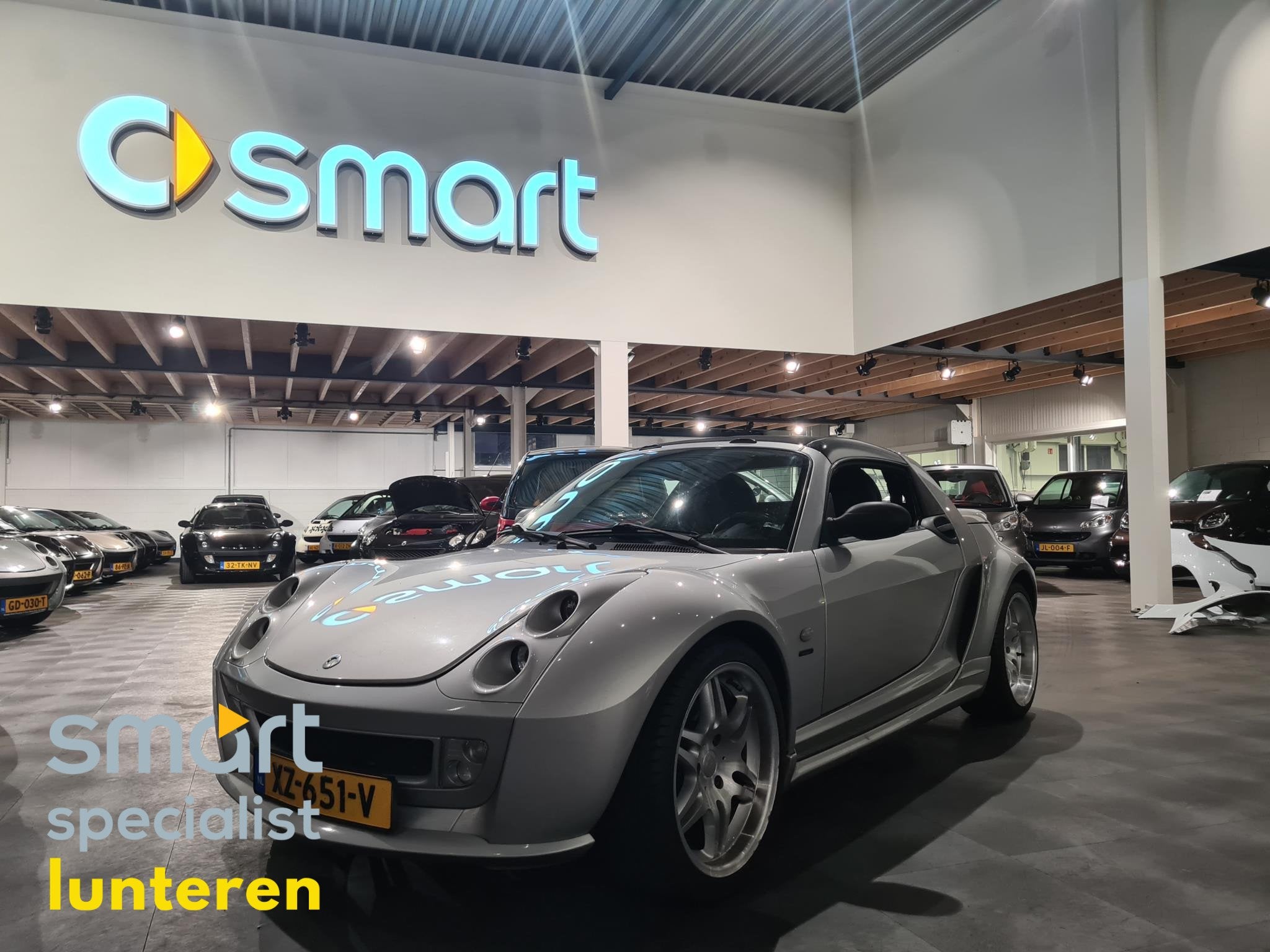smart roadster 0.7 BRABUS Exclusive, garantie!, Automaat, Gebruikt, Cabriolet, Roadster