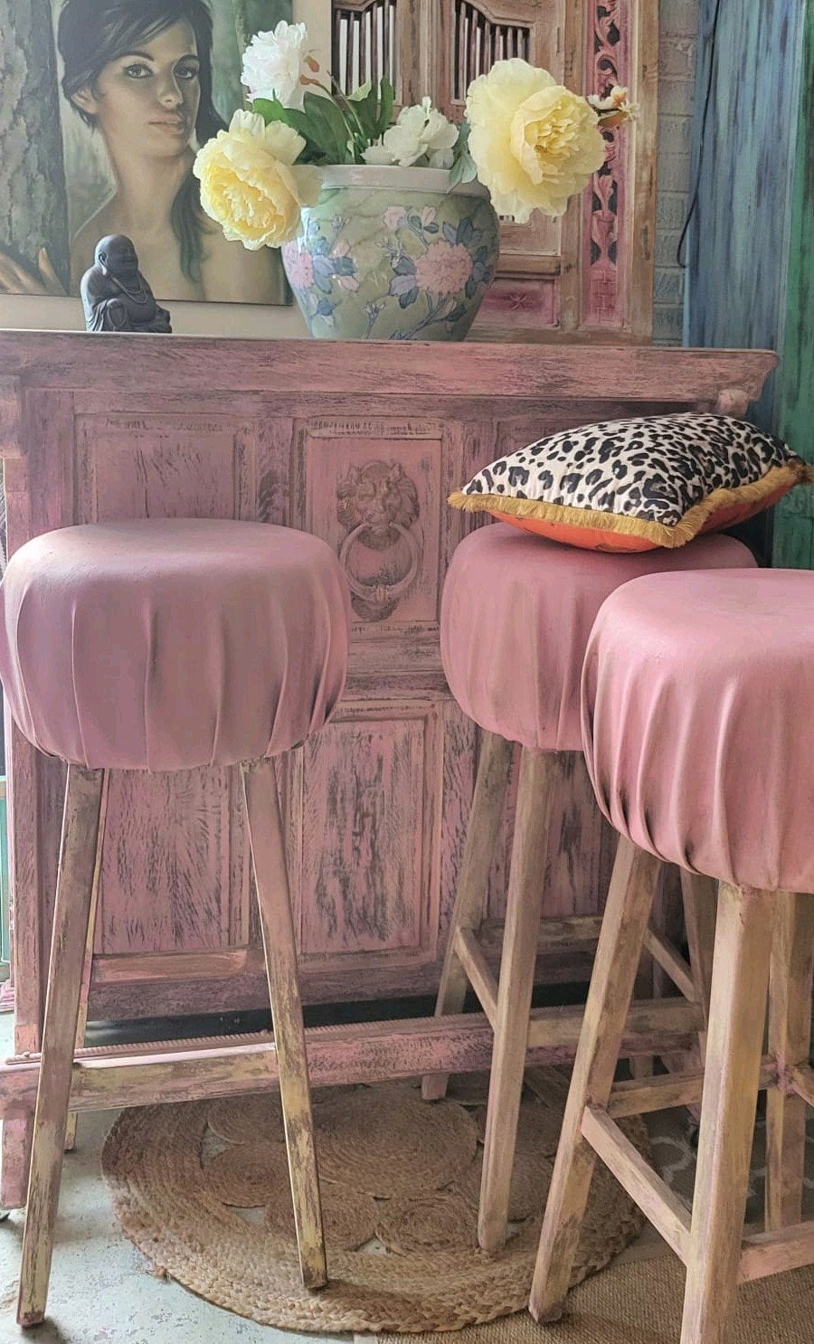 Shabby/Boho/India/Ibiza/Huisbar/Bar, Ophalen, Nieuw