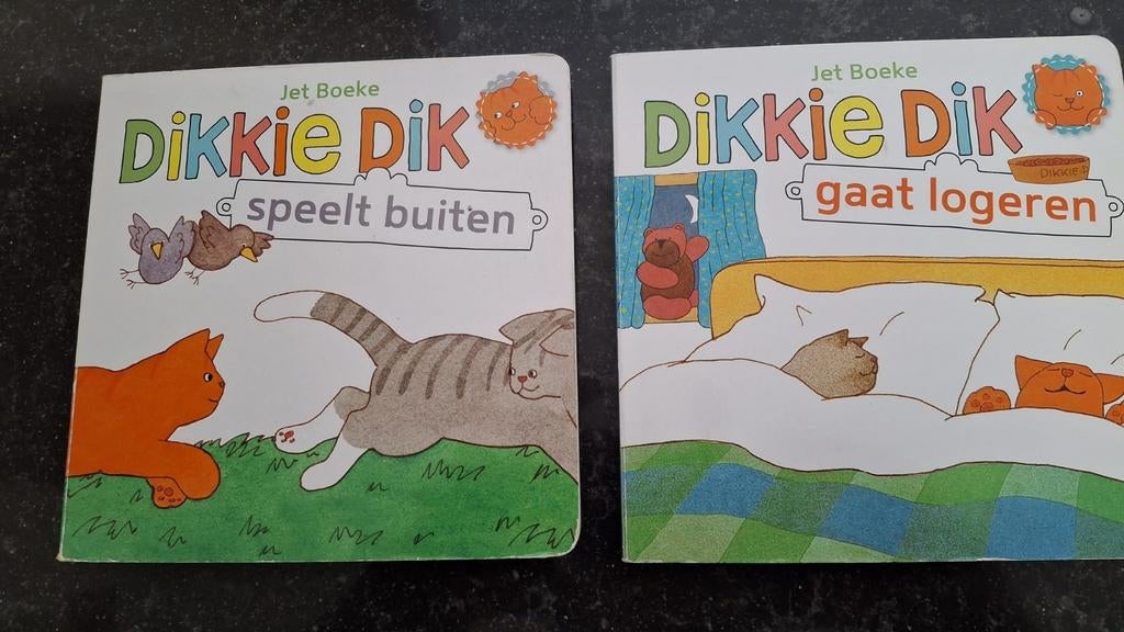 2 Dikkie Dik boeken. Samen 3 euro, Ophalen of Verzenden