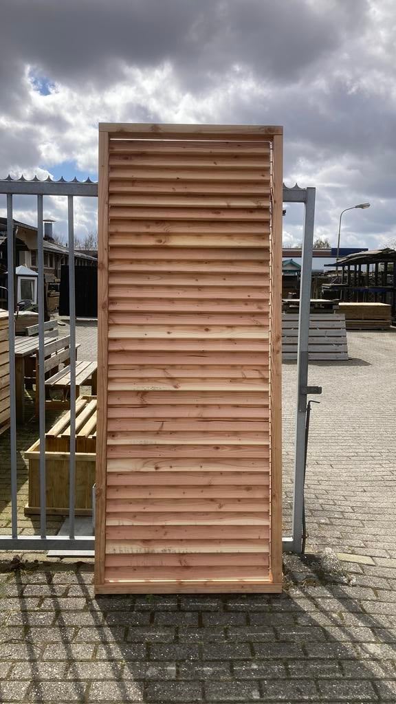 Shutter scherm, Tuin en Terras, Ophalen, Nieuw, 200 cm of meer, 150 tot 200 cm