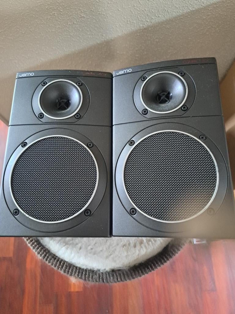 JAMO. BOXEN, Audio, Tv en Foto, Luidsprekers, Ophalen, Gebruikt, 60 tot 120 watt, Front, Rear of Stereo speakers