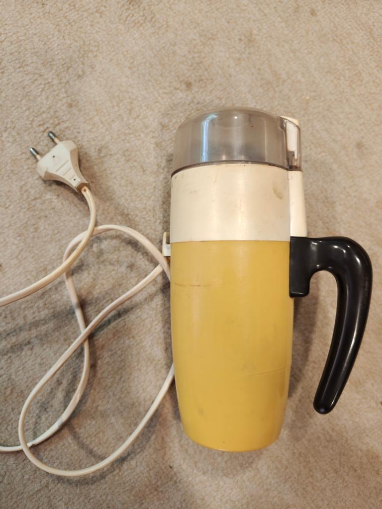 Vintage Douwe Egberts Elektrische Koffiemolen, Ophalen of Verzenden