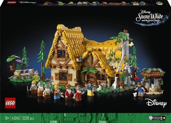 LEGO Disney Sneeuwwitje en het huis van de zeven dwergen, Kinderen en Baby's, Ophalen of Verzenden, Nieuw, Overige merken
