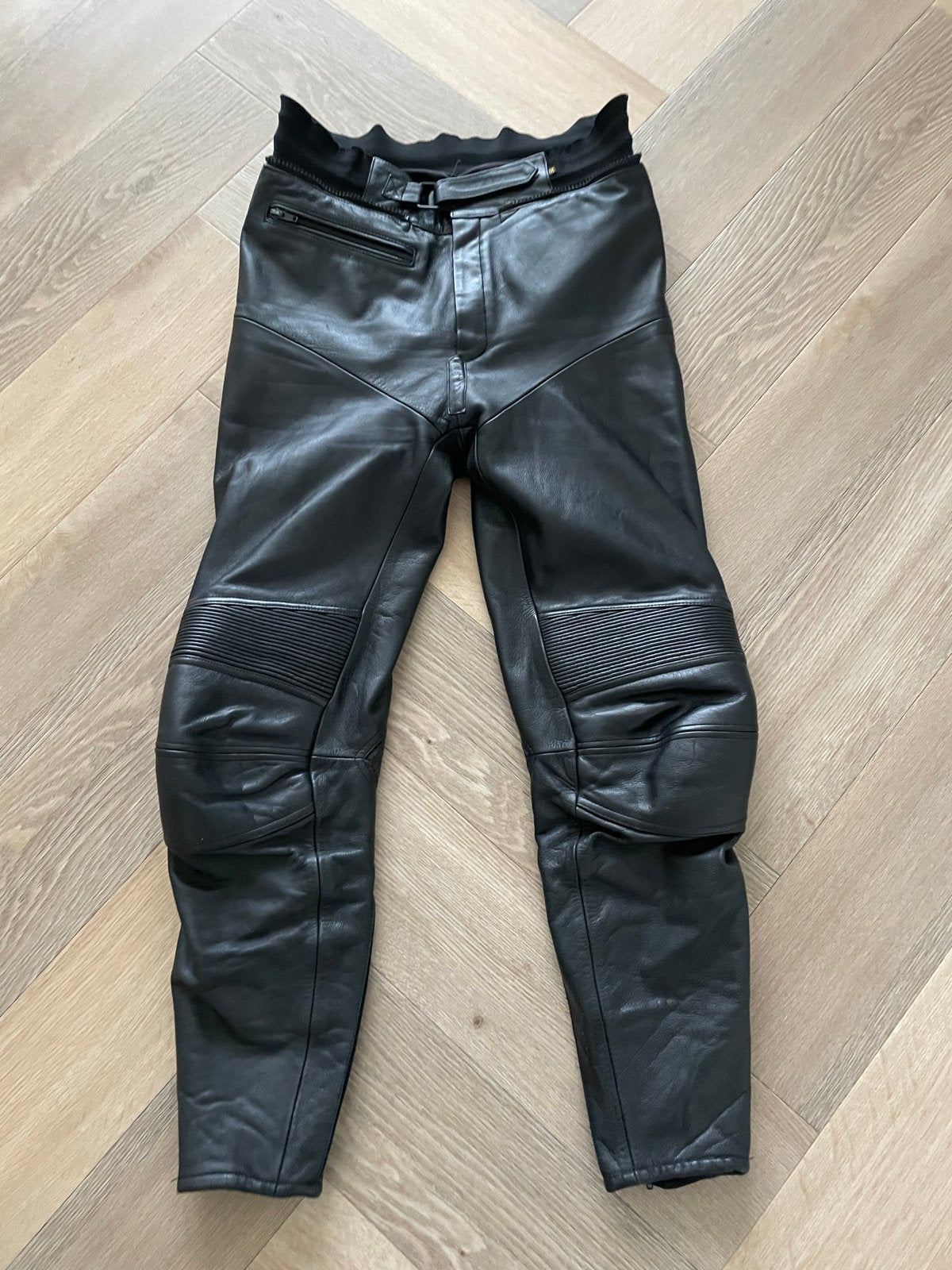 IXS Leren Motorbroek - Dames- Zwart, Motoren, Ophalen of Verzenden, Tweedehands, Heren, Broek | leer