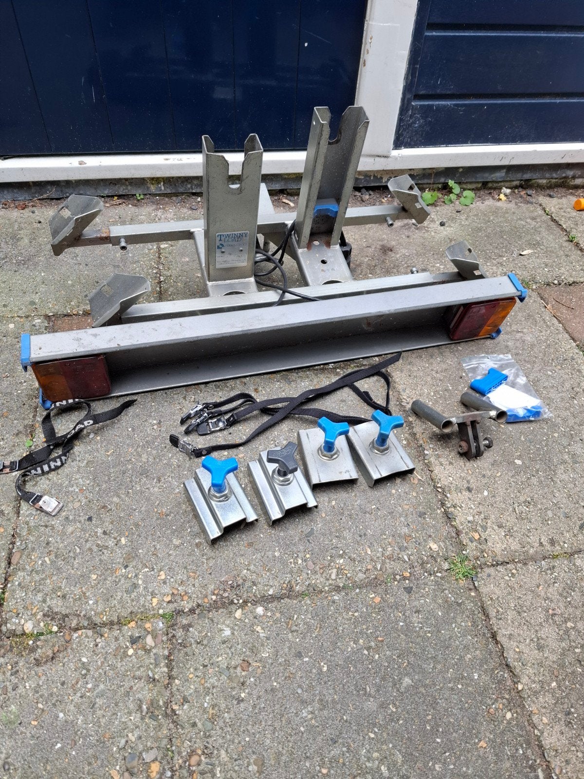 Twinny Load trekhaak fietsendrager voor 2 fietsen, Auto diversen, Fietsendragers, Ophalen, 2 fietsen, Gebruikt, Trekhaakdrager