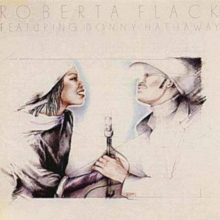 CD: Roberta Flack - Featuring Donny Hathaway (ZGAN) JAPANSE, Ophalen of Verzenden