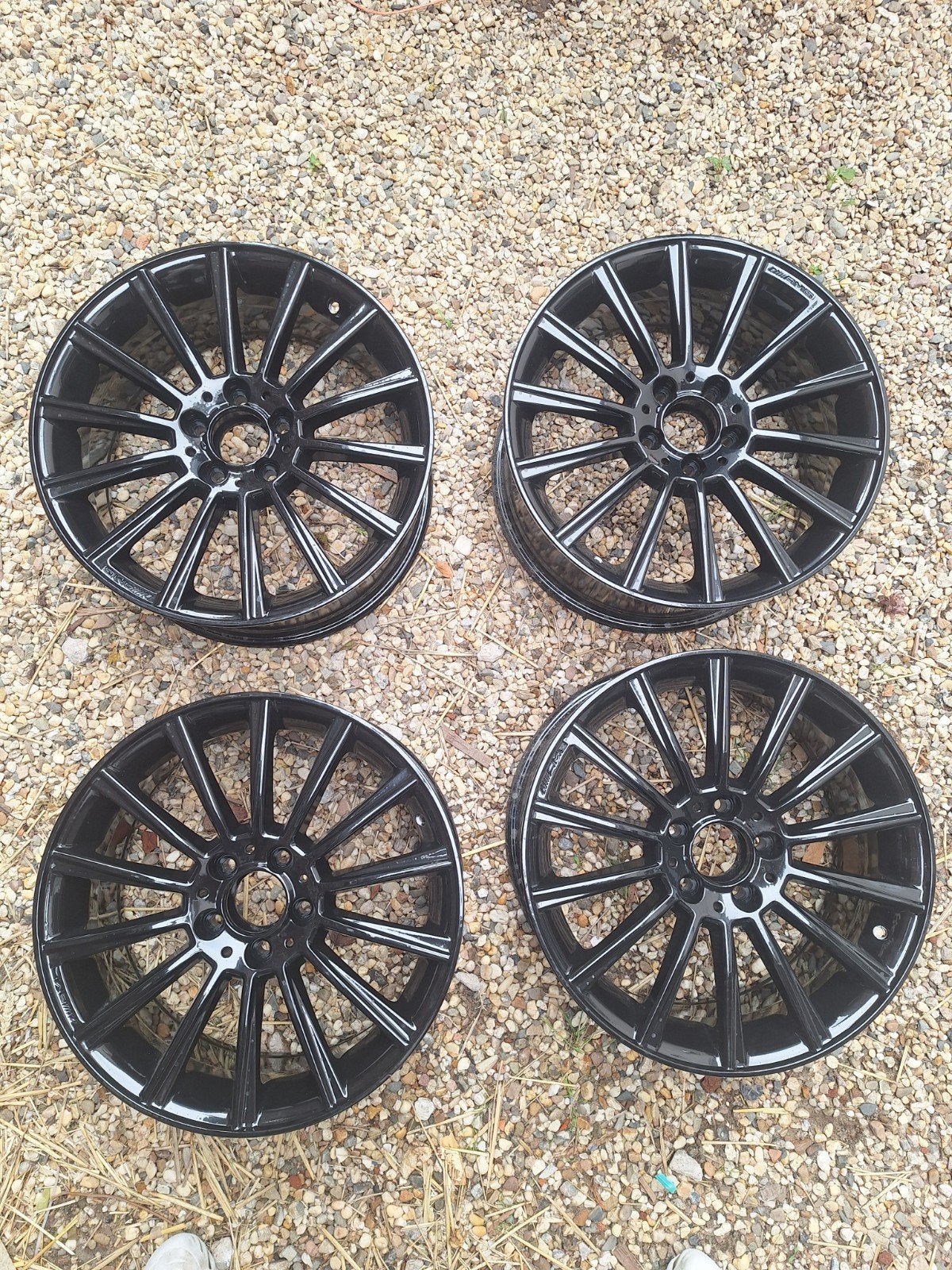 18 inch AMG Velgen - W447- Nieuw Gepoedercoat - Vito, Ophalen, 18 inch, Bestelwagen, Velg(en)