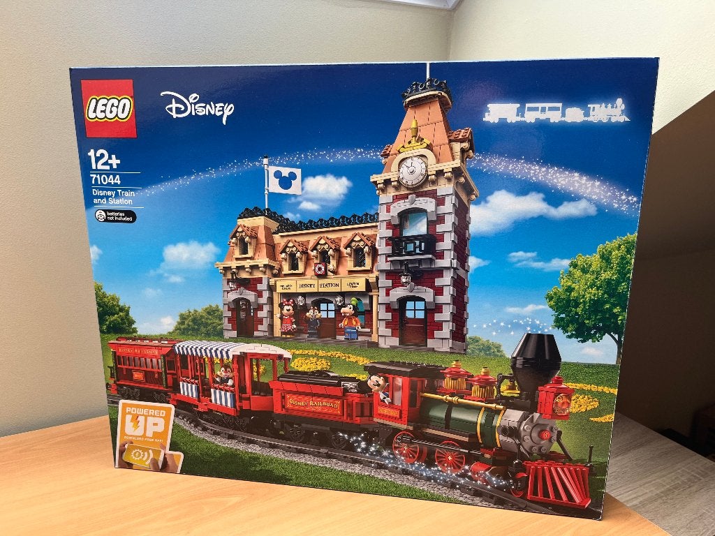 Lego Disney trein + station, setnr 71044, Lego, Ophalen of Verzenden, Zo goed als nieuw, Disney